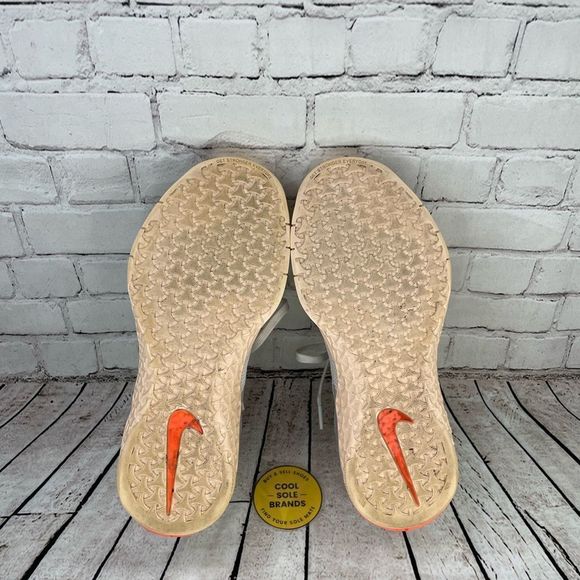 Nike Metcon Flyknit 2 training shoes. Women 6.5. Pink (salmon) and gray - Picture 8 of 8